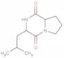 L-Leucyl-L-proline lactam