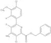 Benzyl 4-amino-3-chloro-6-(4-chloro-2-fluoro-3-methoxyphenyl)-5-fluoropyridine-2-carboxylate