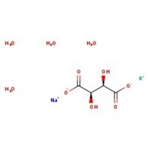 Potassium sodium L-tartrate tetrahydrate, ACS, 99.0-102.0%