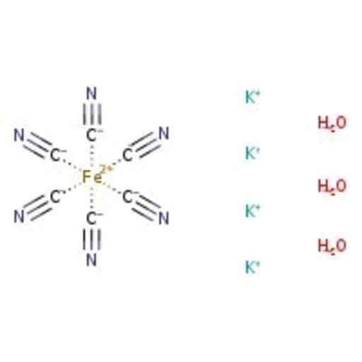 Potassium hexacyanoferrate(II) trihydrate, ACS, 98.5-102.0%