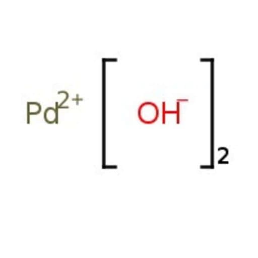 Palladium hydroxide, Pd 5% on carbon powder, Type A403002-5, nominally 50% water