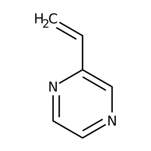 2-Vinylpyrazine, 98%, stab. with ca 0.1% hydroquinone