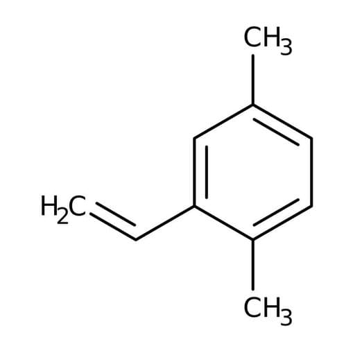 2,5-Dimethylstyrene, 97%, stab. with 4-tert-butylcatechol