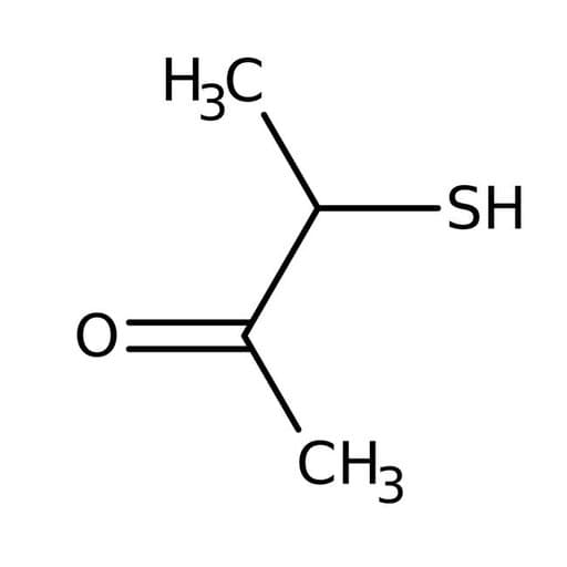 3-Mercapto-2-butanone, 98%, stab. with 0.1% Calcium carbonate