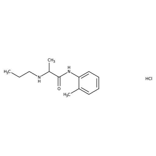Prilocaine hydrochloride, 98%