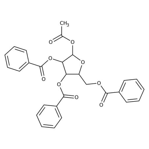 1-O-Acetyl-2,3,5-tri-O-benzoyl-β-D-ribofuranose, 98%