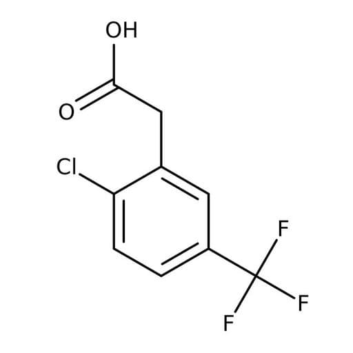 2-Chloro-5-(trifluoromethyl)phenylacetic acid, 97%