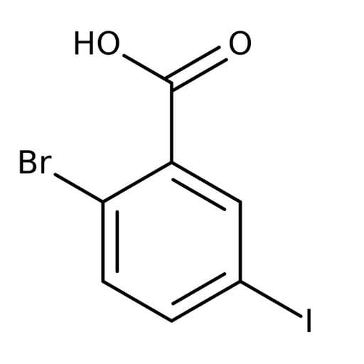 2-Bromo-5-iodobenzoic acid, 97%