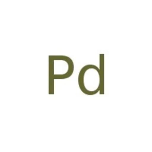Palladium foil, 0.025mm (0.001in) thick, 99.9% (metals basis)