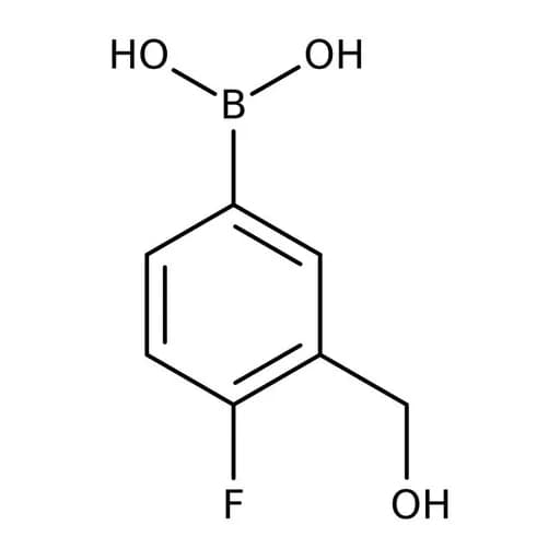4-Fluoro-3-(hydroxymethyl)benzeneboronic acid, 98%