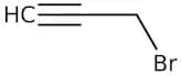 Propargyl bromide, 97%, 80% w/w in toluene, stab. with magnesium oxide