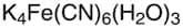 Potassium hexacyanoferrate(II) trihydrate, 98.5+% (ACS)