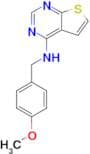 N-[(4-methoxyphenyl)methyl]thieno[2,3-d]pyrimidin-4-amine