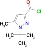 1-tert-Butyl-5-methyl-1H-pyrazole-3-carbonylchloride
