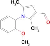 1-(2-Methoxy-phenyl)-2,5-dimethyl-1H-pyrrole-3-carbaldehyde