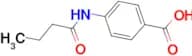 4-(Butyrylamino)benzoic acid