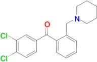 3,4-dichloro-2′-piperidinomethyl benzophenone