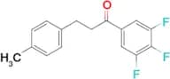3-(4-methylphenyl)-3′,4′,5′-trifluoropropiophenone