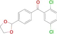 2,5-dichloro-4′-(1,3-dioxolan-2-yl)benzophenone