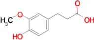 3-(4-Hydroxy-3-methoxyphenyl)propanoic acid