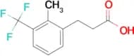 3-[2-Methyl-3-(trifluoromethyl)phenyl]propionic acid