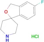 5-Fluoro-3H-spiro[2-benzofuran-1,4′-piperidine] hydrochloride