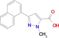 1-methyl-3-(1-naphthyl)-1{H}-pyrazole-5-carboxylic acid