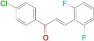2-PROPEN-1-ONE, 1-(4-CHLOROPHENYL)-3-(2,6-DIFLUOROPHENYL)-