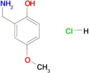 2-(Aminomethyl)-4-methoxyphenol hydrochloride