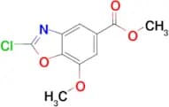 Methyl 2-chloro-7-methoxybenzo[d]oxazole-5-carboxylate