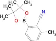 2-Methyl-6-(tetramethyl-1,3,2-dioxaborolan-2-yl)benzonitrile