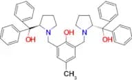 2,6-Bis[(2R)-2-(hydroxydiphenylmethyl)-1-pyrrolidinylmethyl]-4-methylphenol