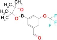 3-(4,4,5,5-Tetramethyl-1,3,2-dioxaborolan-2-yl)-5-(trifluoromethoxy)benzaldehyde
