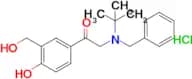 2-(Benzyl(tert-butyl)amino)-1-(4-hydroxy-3-(hydroxymethyl)phenyl)ethan-1-one hydrochloride