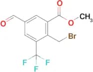 Methyl 2-(bromomethyl)-5-formyl-3-(trifluoromethyl)benzoate