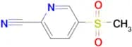 2-Pyridinecarbonitrile, 5-(methylsulfonyl)-