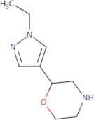 2-(1-Ethyl-1H-pyrazol-4-yl)morpholine