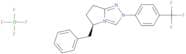 (R)-Benzyl-2-[4-(trifluoromethyl)phenyl]-6,7-dihydro-5H-pyrrolo[2,1-c][1,2,4]triazolium Tetrafluor…