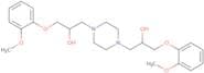 α,α'-Bis[(2-methoxyphenoxy)methyl]-1,4-piperazinediethanol