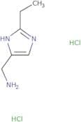 (2-Ethyl-1H-imidazol-4-yl)methanamine dihydrochloride