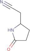 2-(5-Oxopyrrolidin-2-yl)acetonitrile