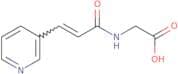 2-[(2E)-3-(Pyridin-3-yl)prop-2-enamido]acetic acid