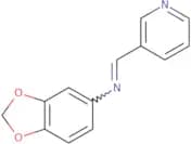 5-(1-aza-2-(3-pyridyl)vinyl)benzo[d]1,3-dioxolene