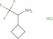 1-Cyclobutyl-2,2,2-trifluoroethan-1-amine hydrochloride