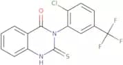 3-[2-Chloro-5-(trifluoromethyl)phenyl]-2-sulfanyl-3,4-dihydroquinazolin-4-one