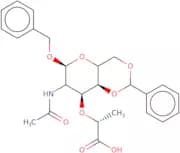 Benzyl 2-acetamido-4,6-O-benzylidene-2-deoxy-α-D-muramic acid