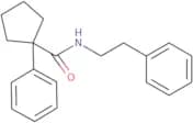 1-phenyl-N-(2-phenylethyl)cyclopentane-1-carboxamide