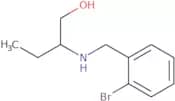 2-{[(2-Bromophenyl)methyl]amino}butan-1-ol