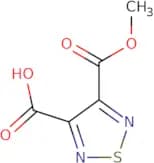 4-(Methoxycarbonyl)-1,2,5-thiadiazole-3-carboxylic acid