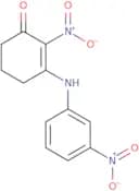 2-nitro-3-((3-nitrophenyl)amino)cyclohex-2-en-1-one